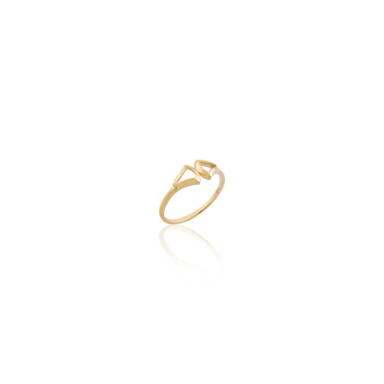 Δαχτυλίδι Σε Κίτρινο Χρυσό 14K Aloro (RI351 - ΖΧ2006)